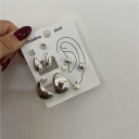 set orecchino liscio madame